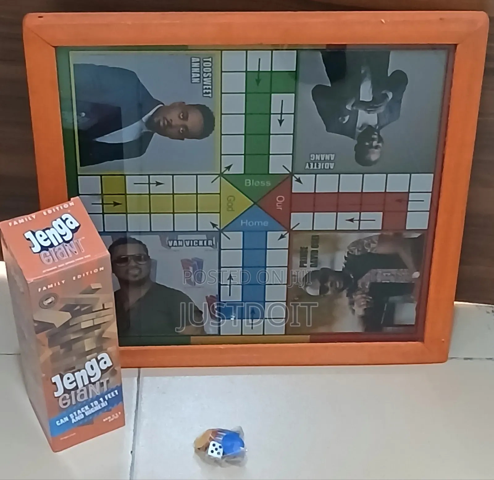 Big Ludo + Jenga Giant Set