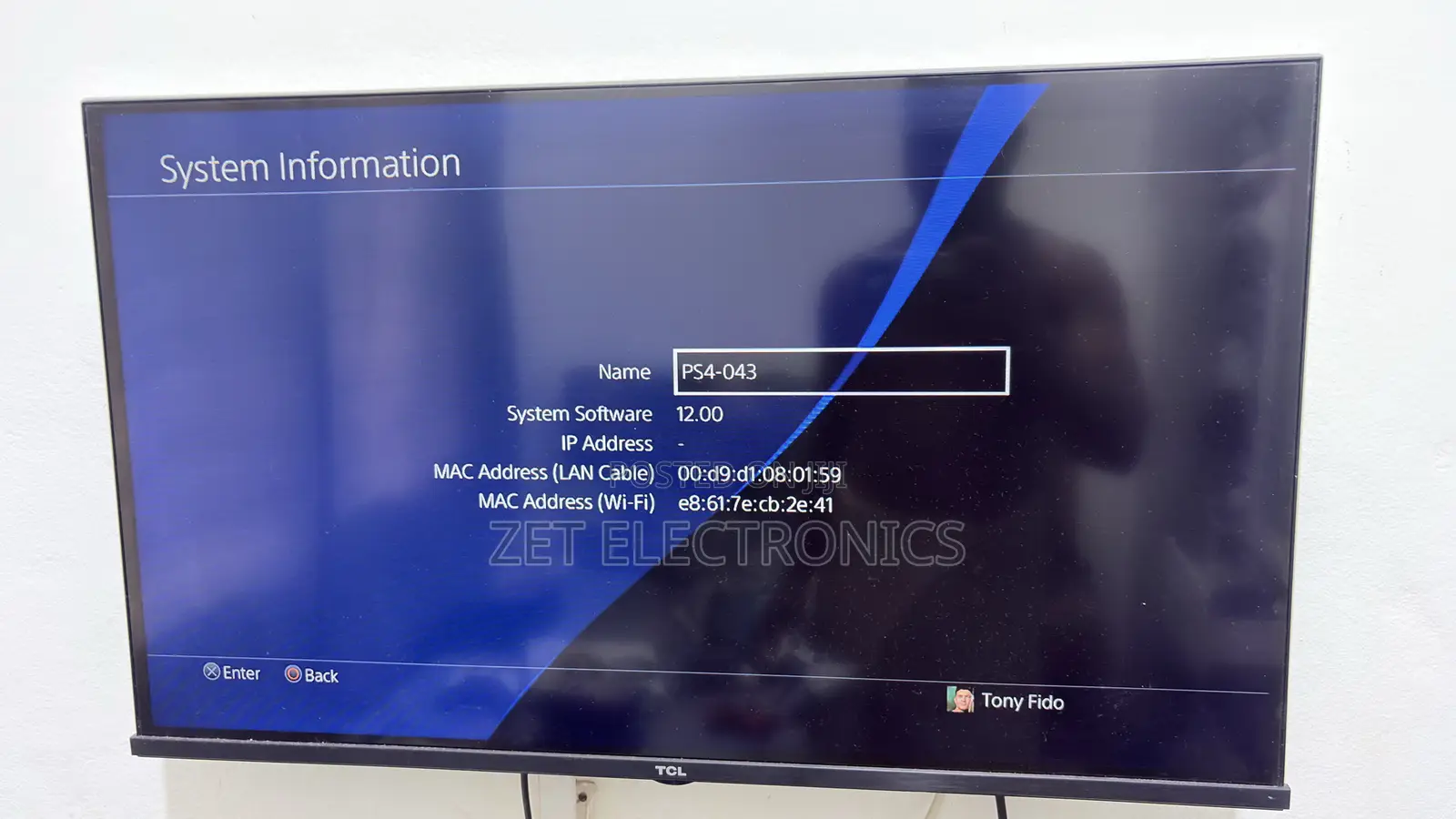 Playstation 4 Game Console Standard 500gb