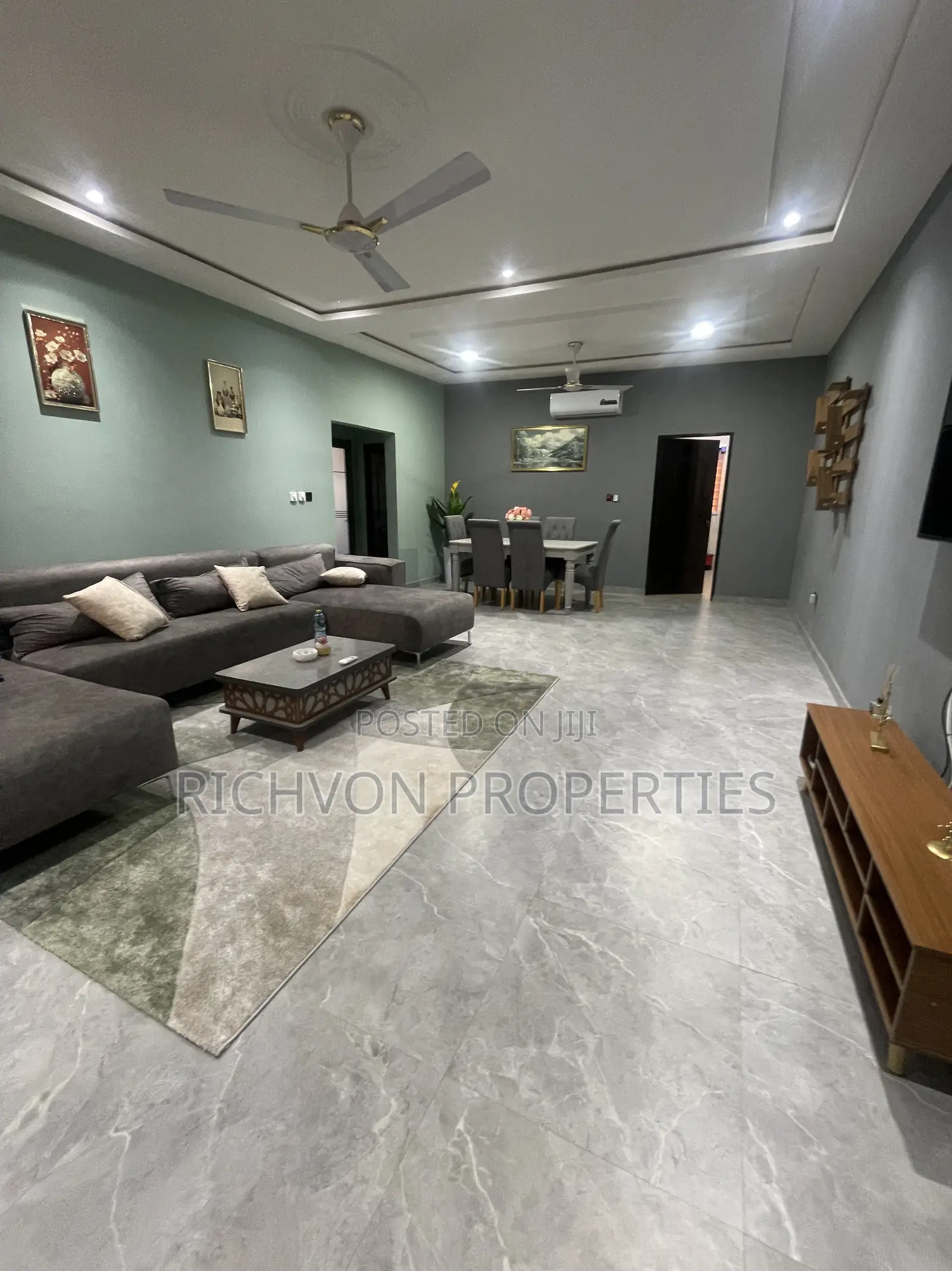Furnished 2bdrm Apartment in Richvon Properties, Spintex for rent