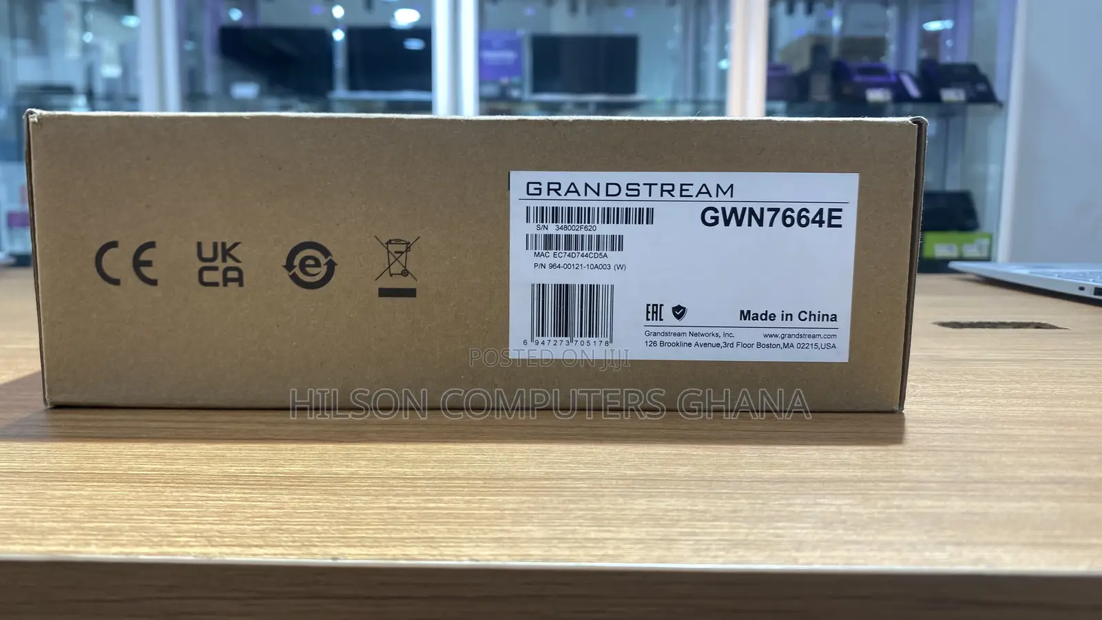 Grandstream GWN7664E Access Point – Premium AX6000 Wi-Fi 6 AP