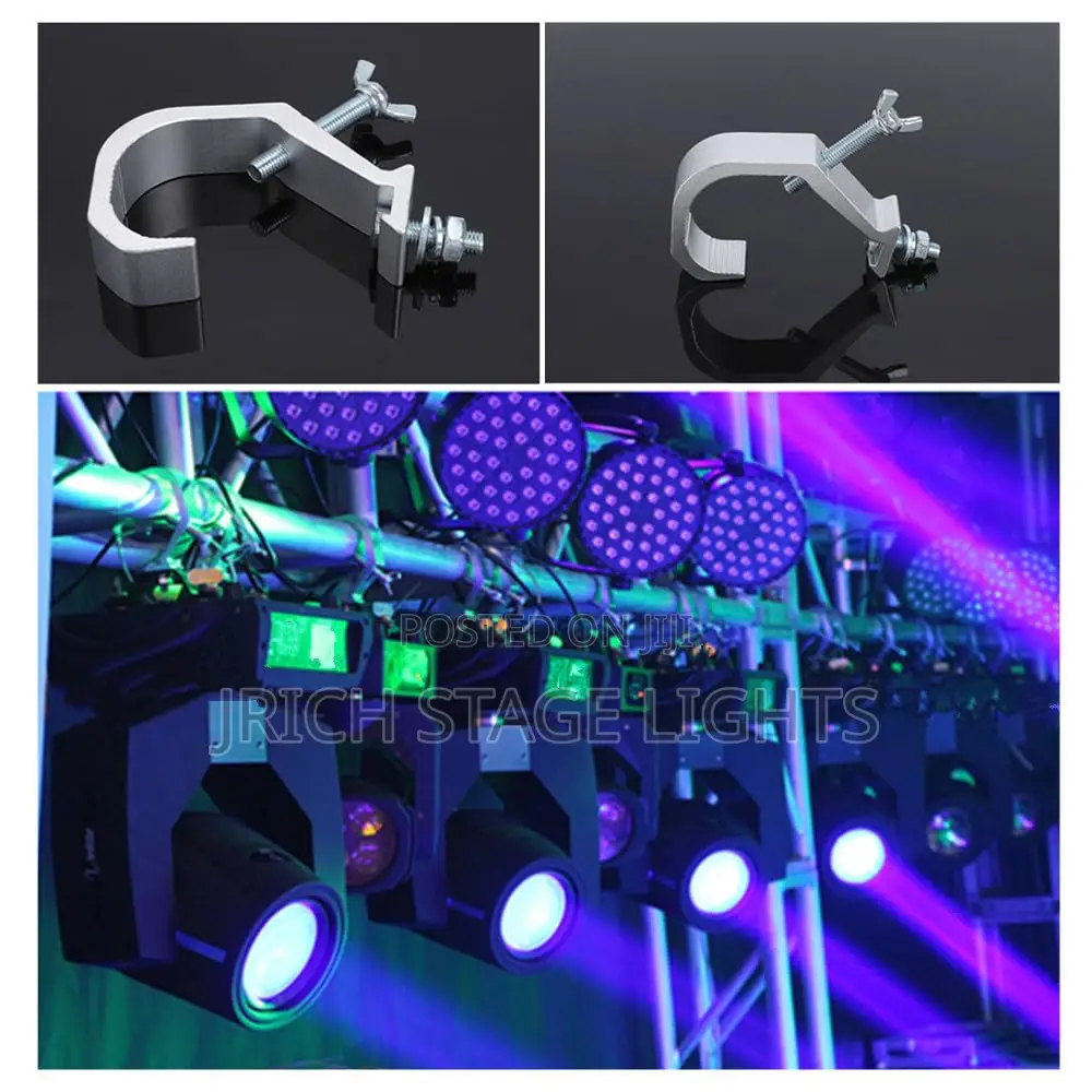 Heavy Duty Stage Light Clamps: Pack of 10