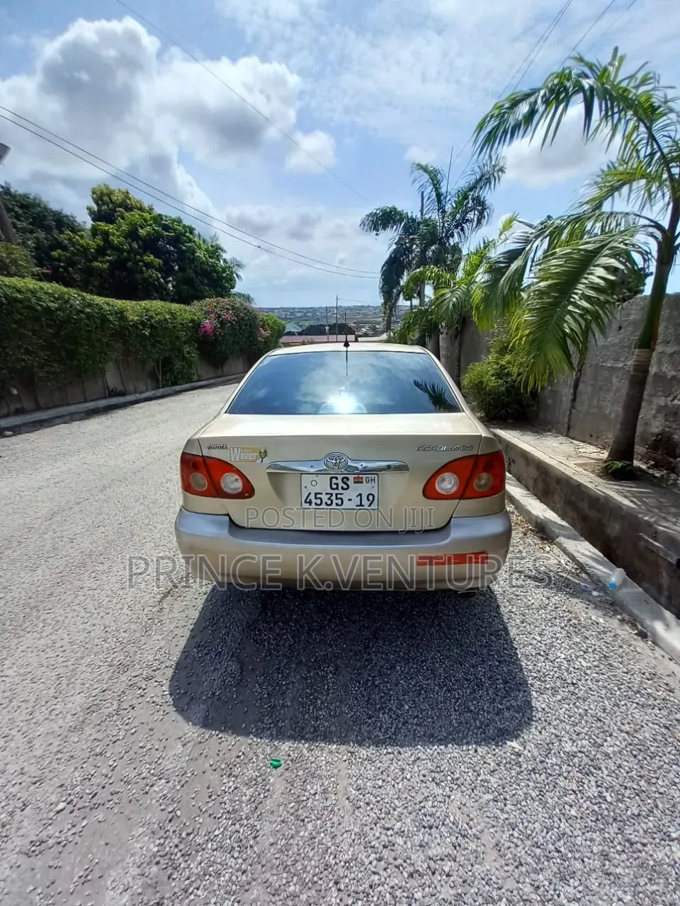 Toyota Corolla 2007 Beige