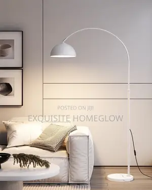 White Arc Floor Lamp Available for Purchase