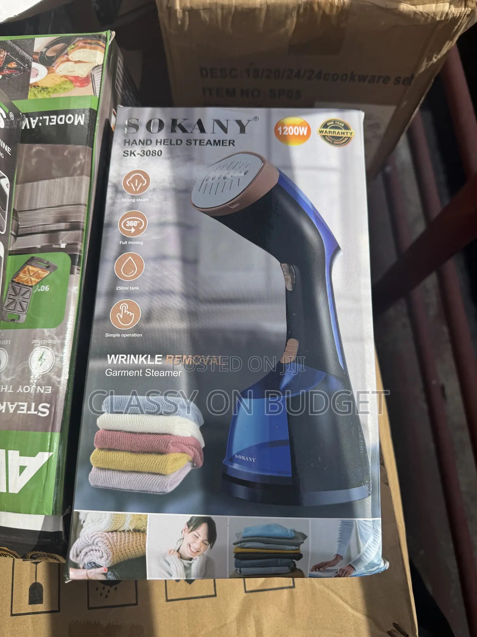 Handheld Multi Functional Garment/ Hair Steamer