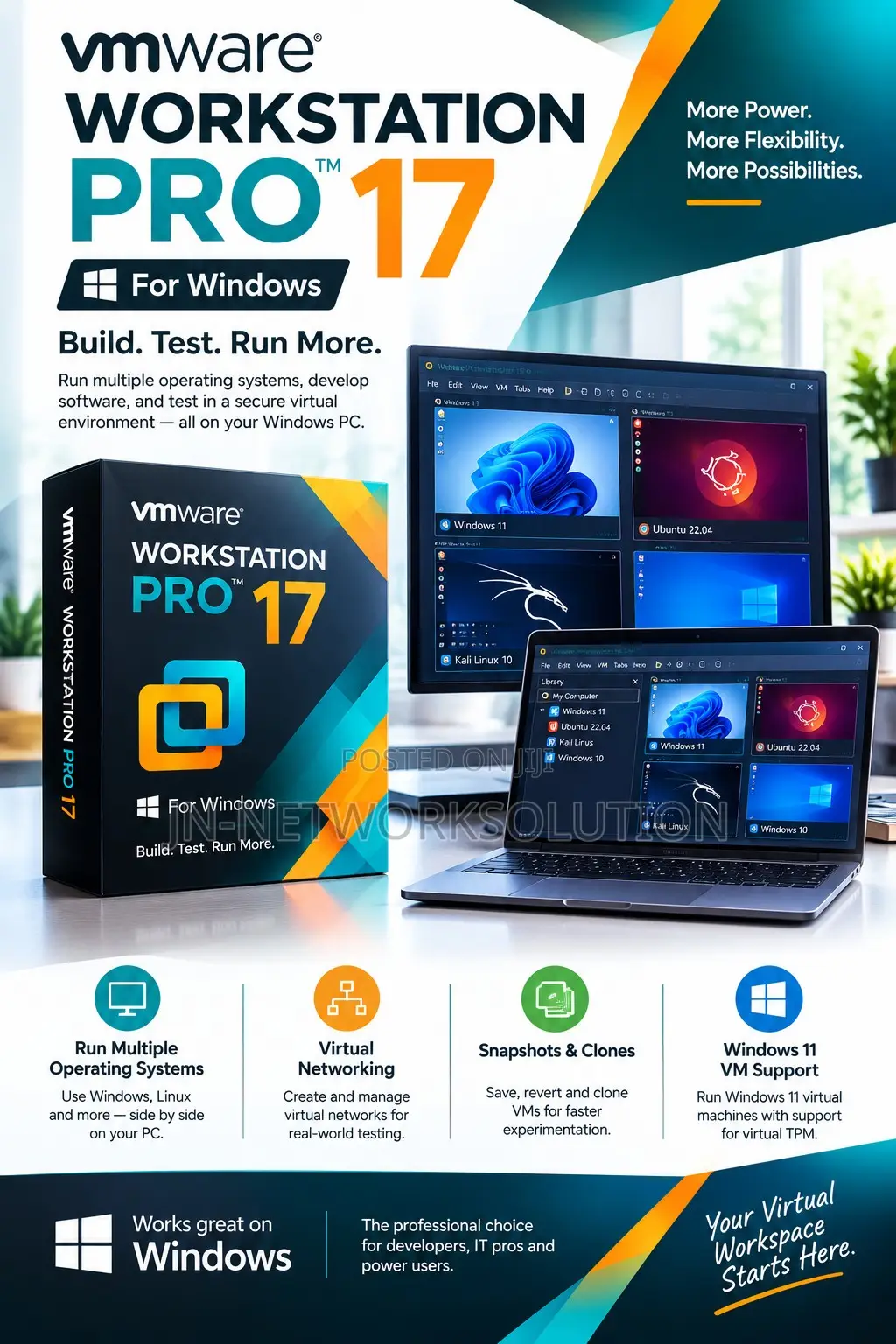 VMWARE WORKSTATION PRO 17 for Windows