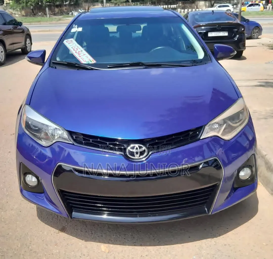 Toyota Corolla S 4dr Sedan (1.8L 4cyl CVT) 2016 Blue
