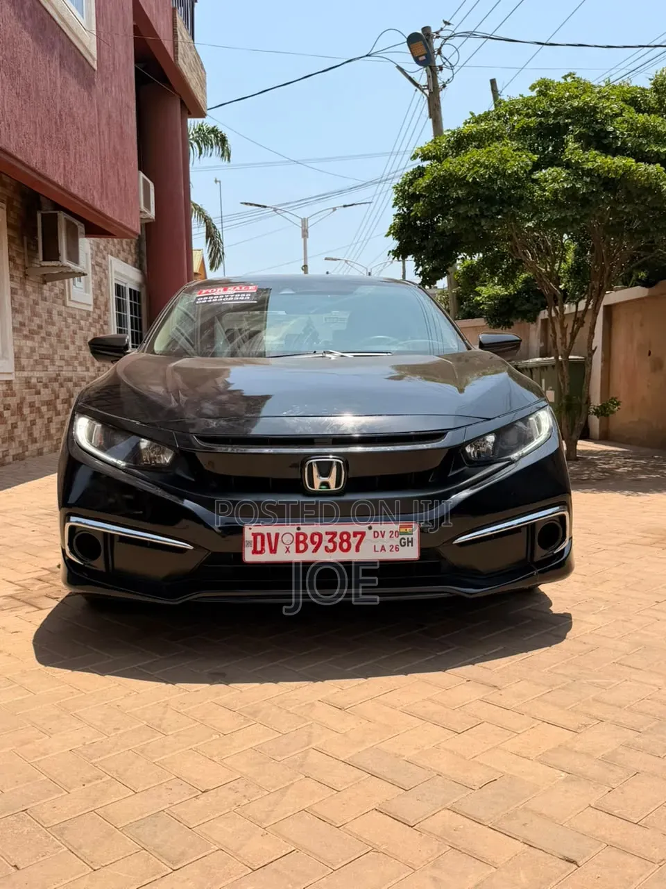 Honda Civic LX Sedan 2020 Black