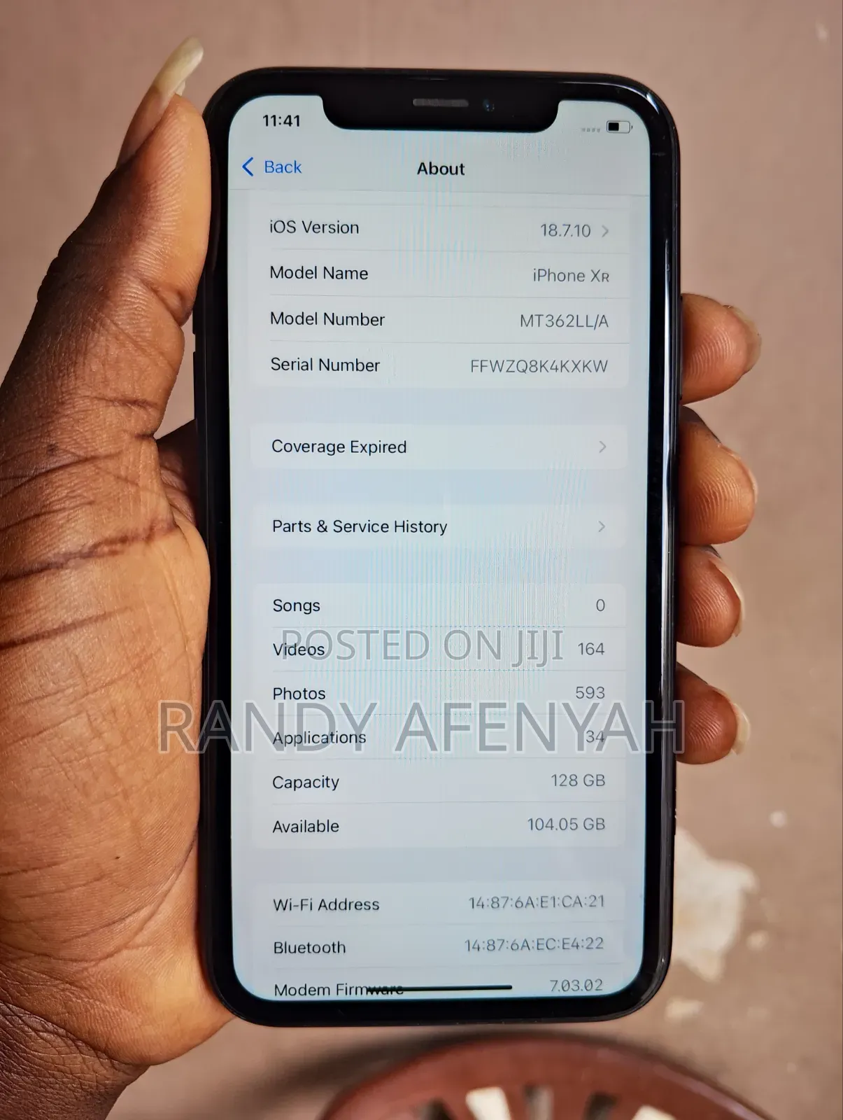 Apple iPhone XR 128 GB Black