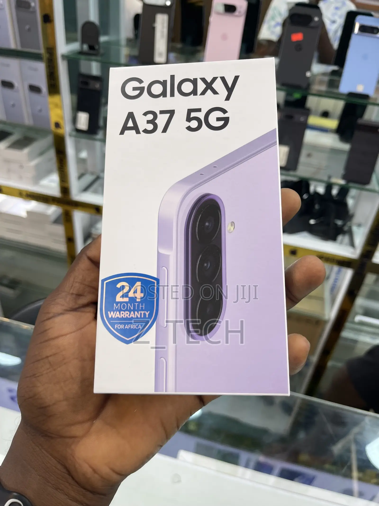 New Samsung Galaxy A37 128 GB Purple