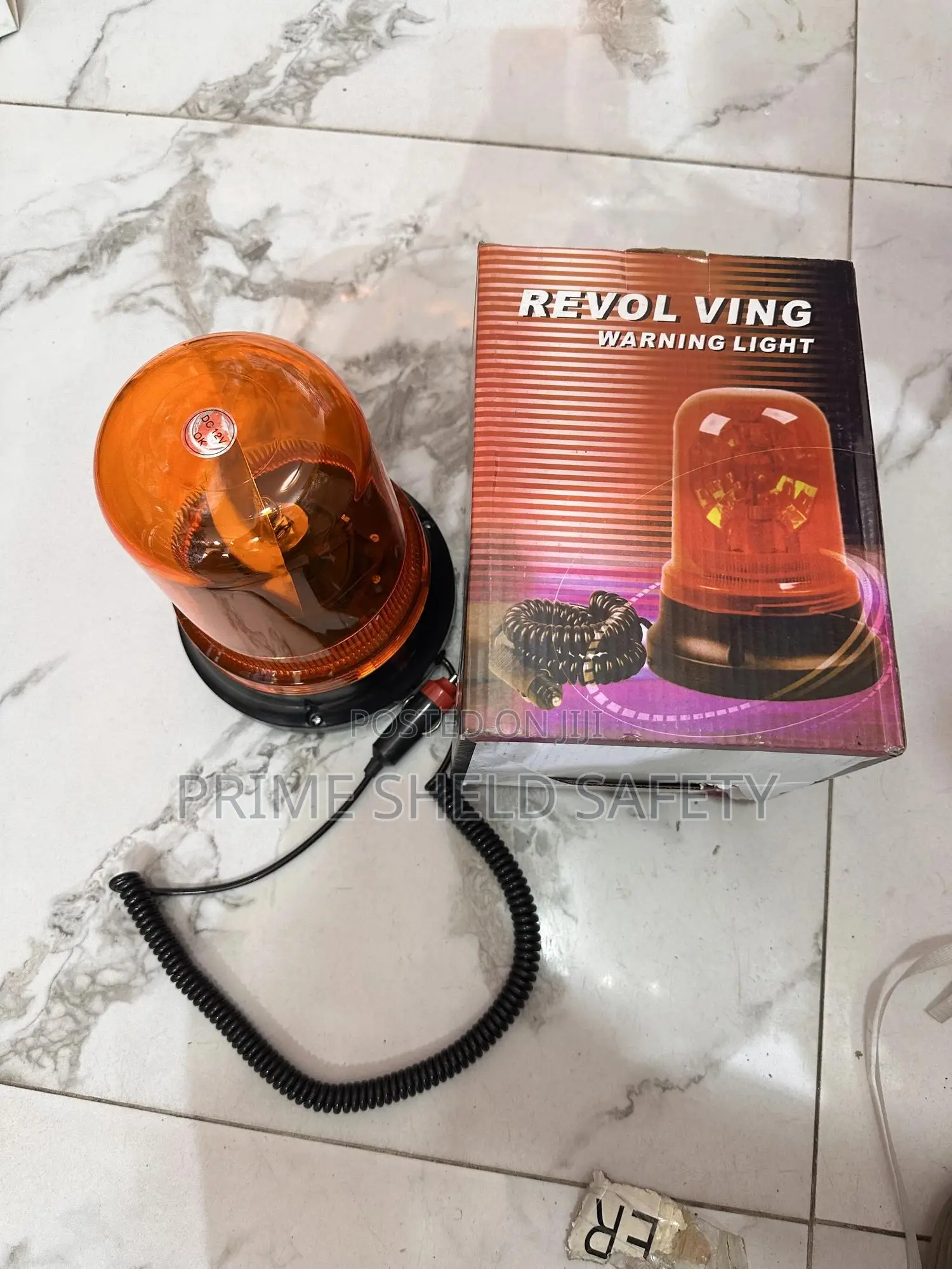 Amber Led Warning Beacon Light – 12/24v