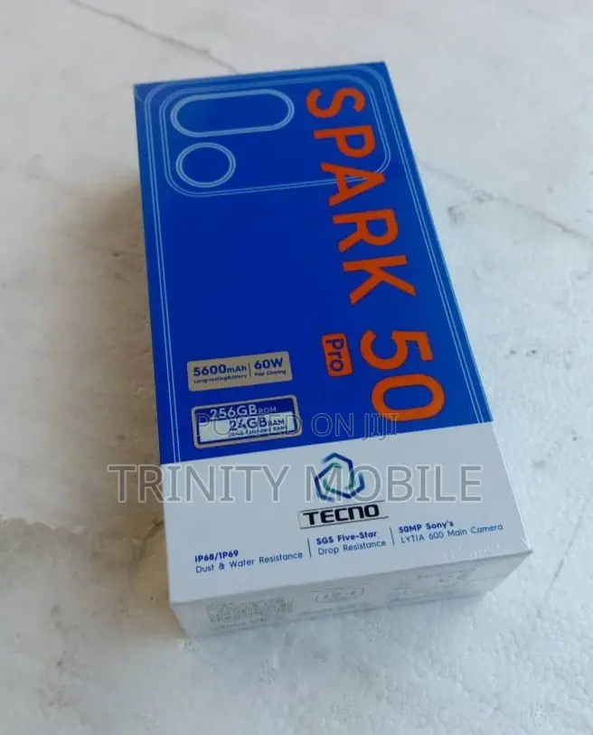 New Tecno Spark 50 Pro 256 GB Blue