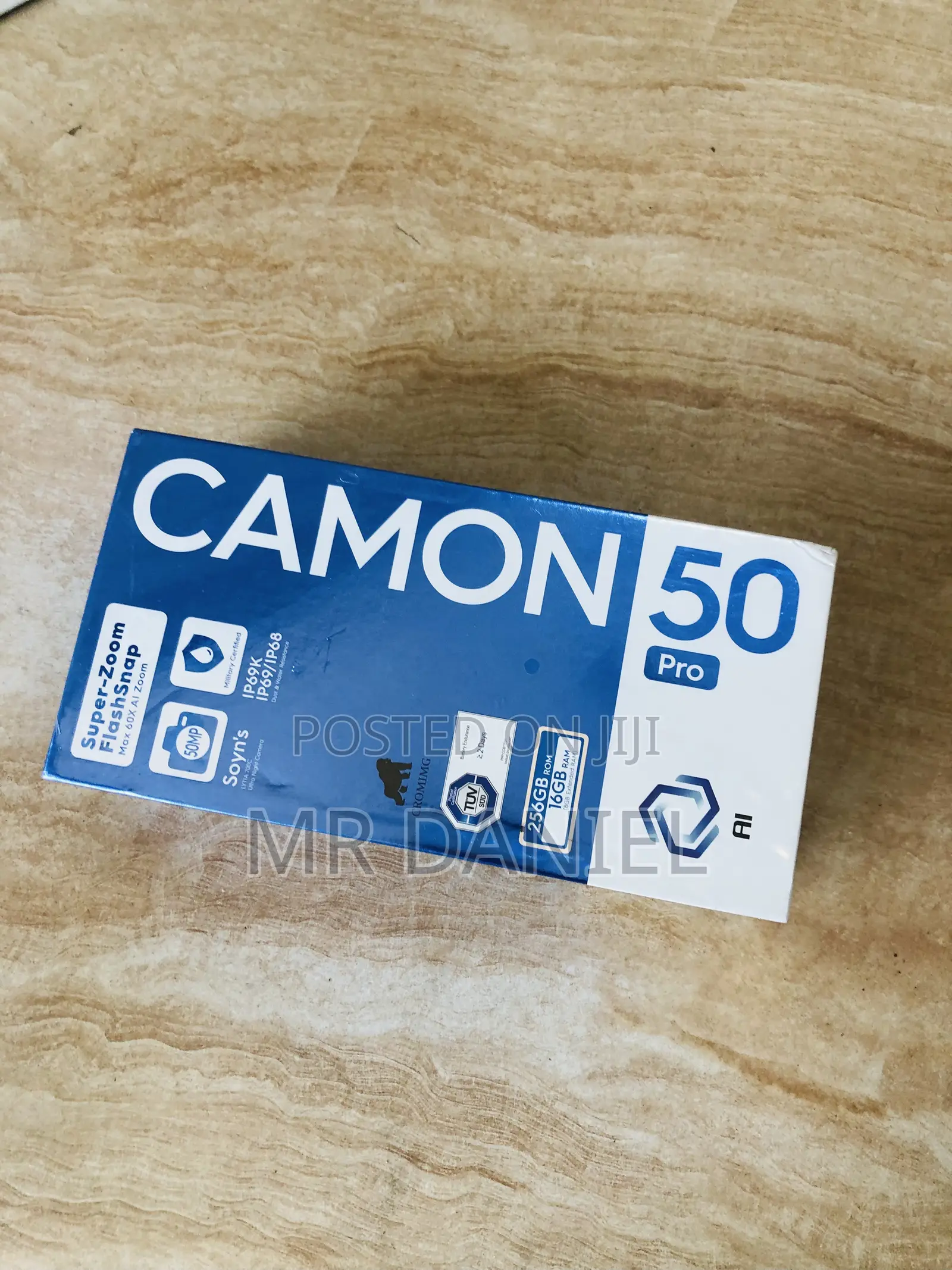 New Tecno Camon 50 Pro 256 GB Gray