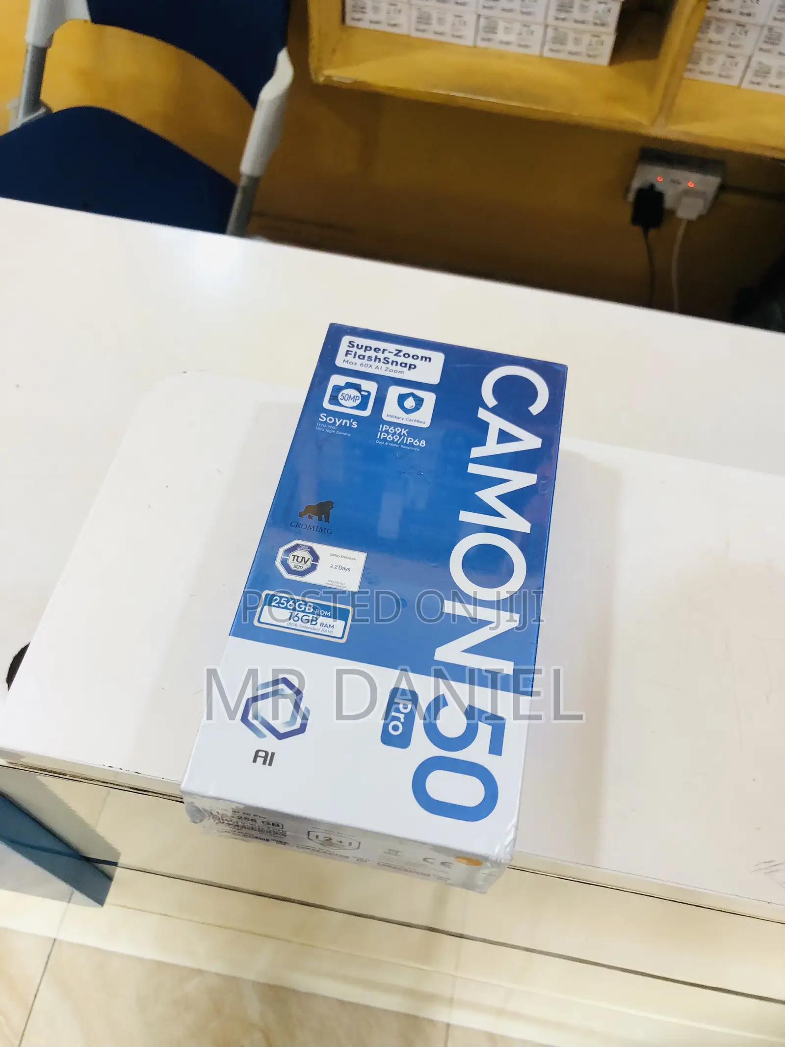 New Tecno Camon 50 Pro 256 GB Gray