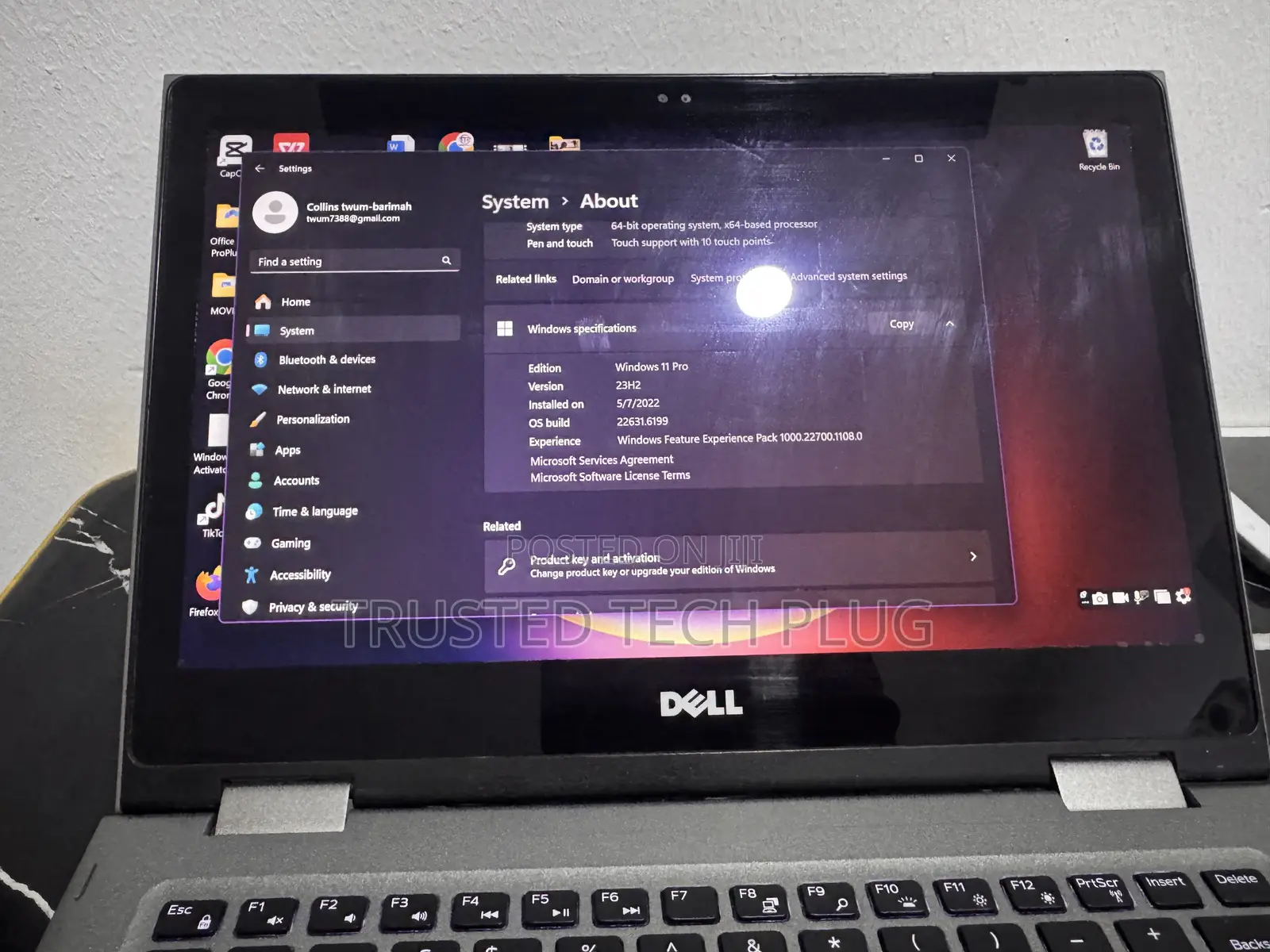 Laptop Dell Inspiron 13 5000 8GB Intel Core i5 HDD 256GB