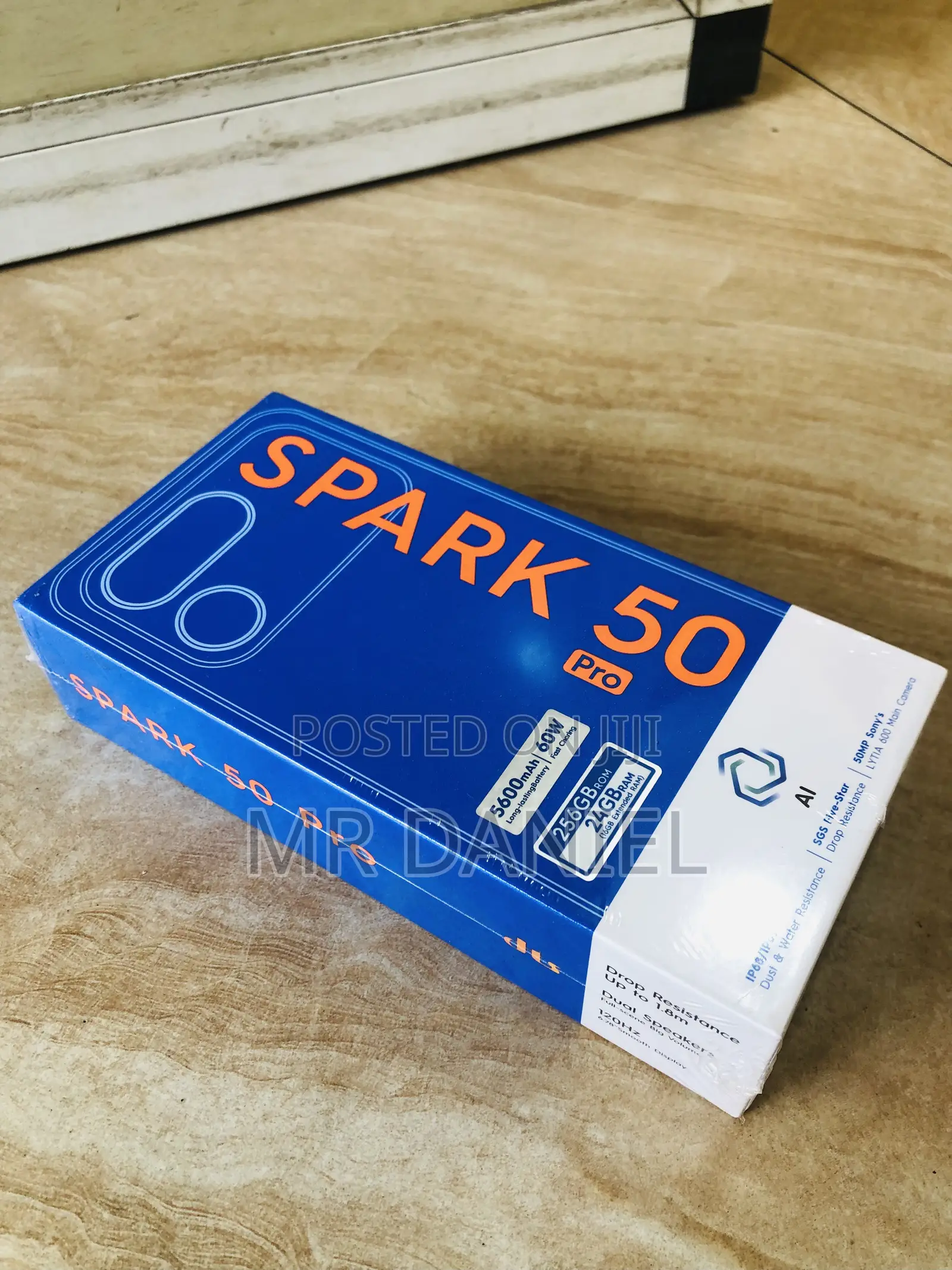 New Tecno Spark 50 Pro 256 GB Blue