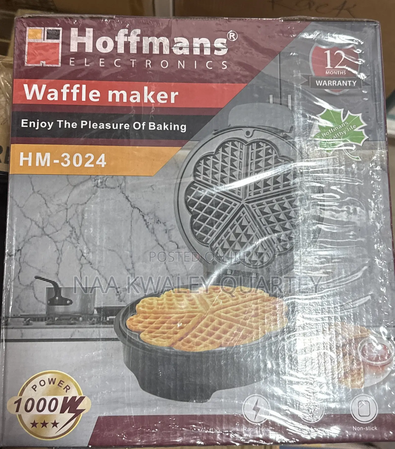 Hoffmann Waffles Maker