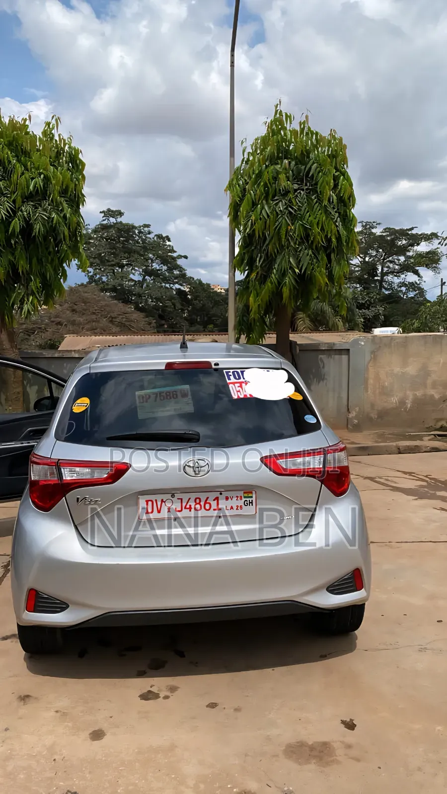 Toyota Vitz 1.3 FWD 3dr 2017 Silver