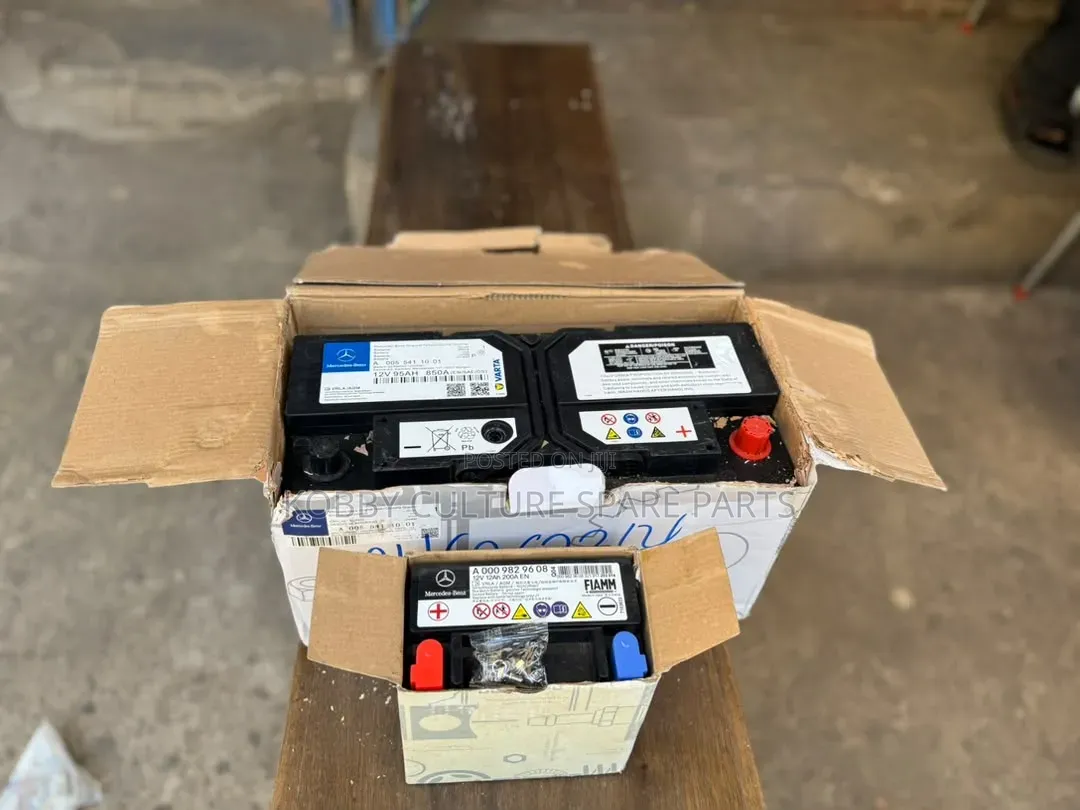 Original Mercedes-Benz Agm Battery and Axiliary Battery Available
