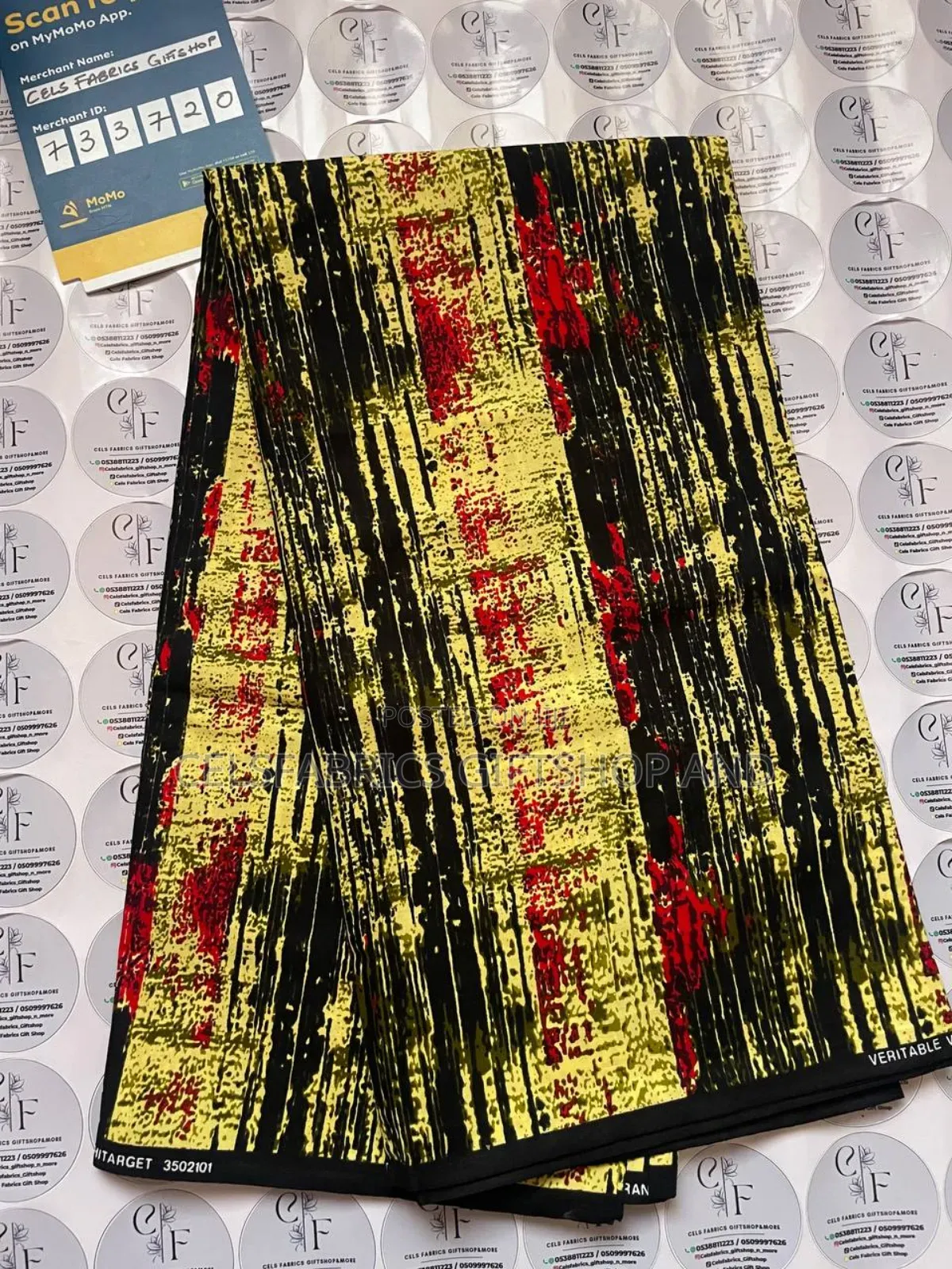 Hitarget/Other African Print Fabrics 35 Cedis a Yard(190 for 6 Yards)