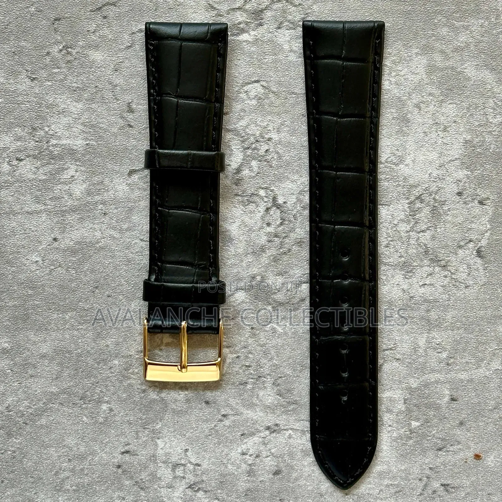 All Black Genuine Handmade Leather Sizes 20, 22 and 24