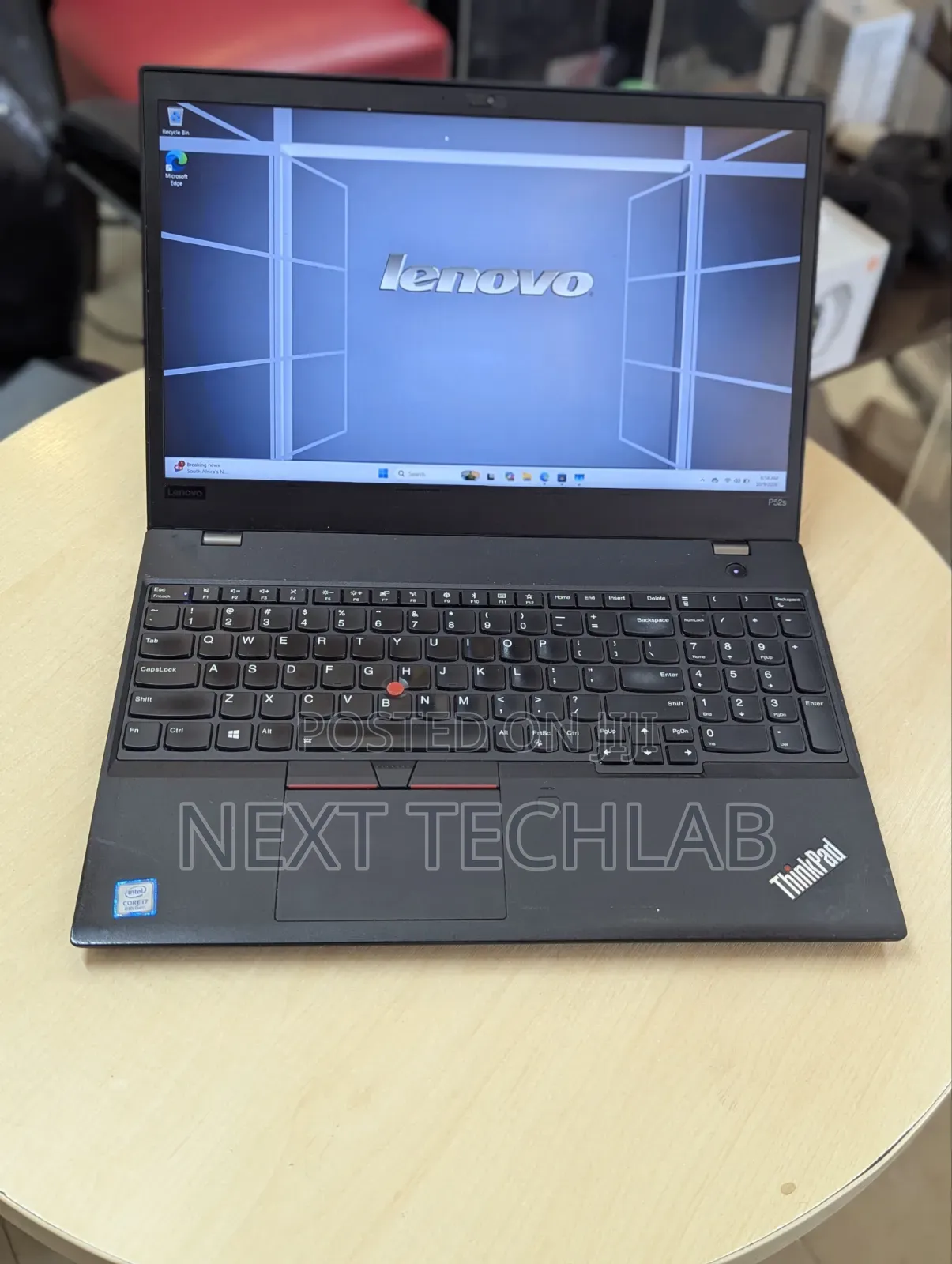 Laptop Lenovo ThinkPad P52s 8GB Intel Core i7 SSD 256GB