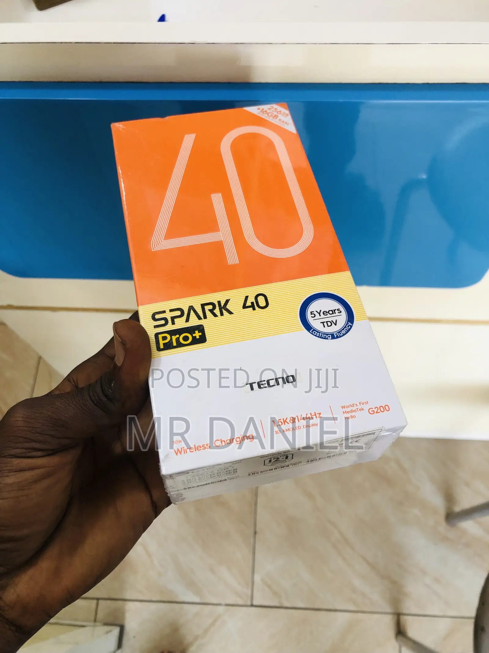 New Tecno Spark 40 Pro+ 256 GB Black