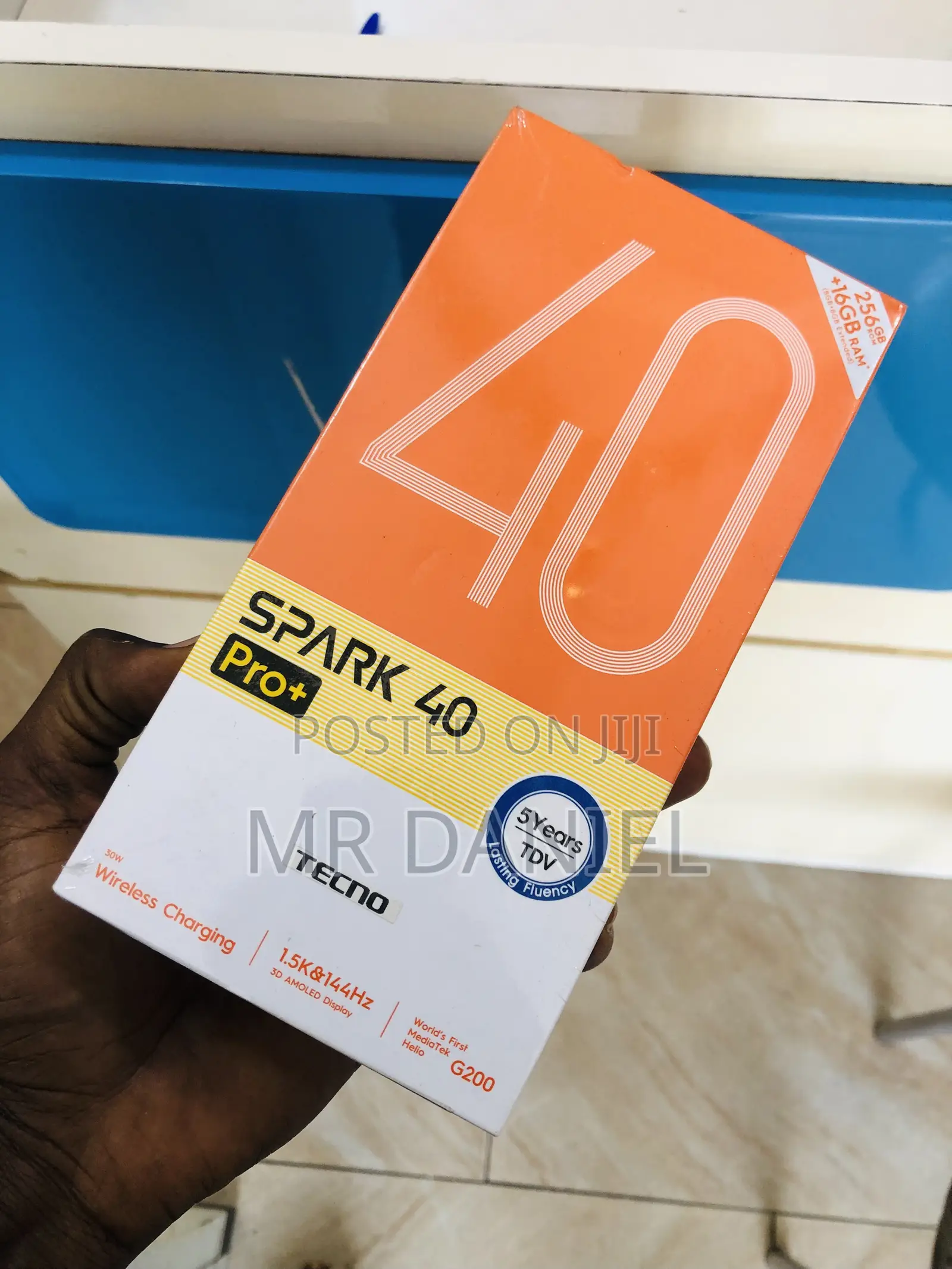 New Tecno Spark 40 Pro+ 256 GB Black