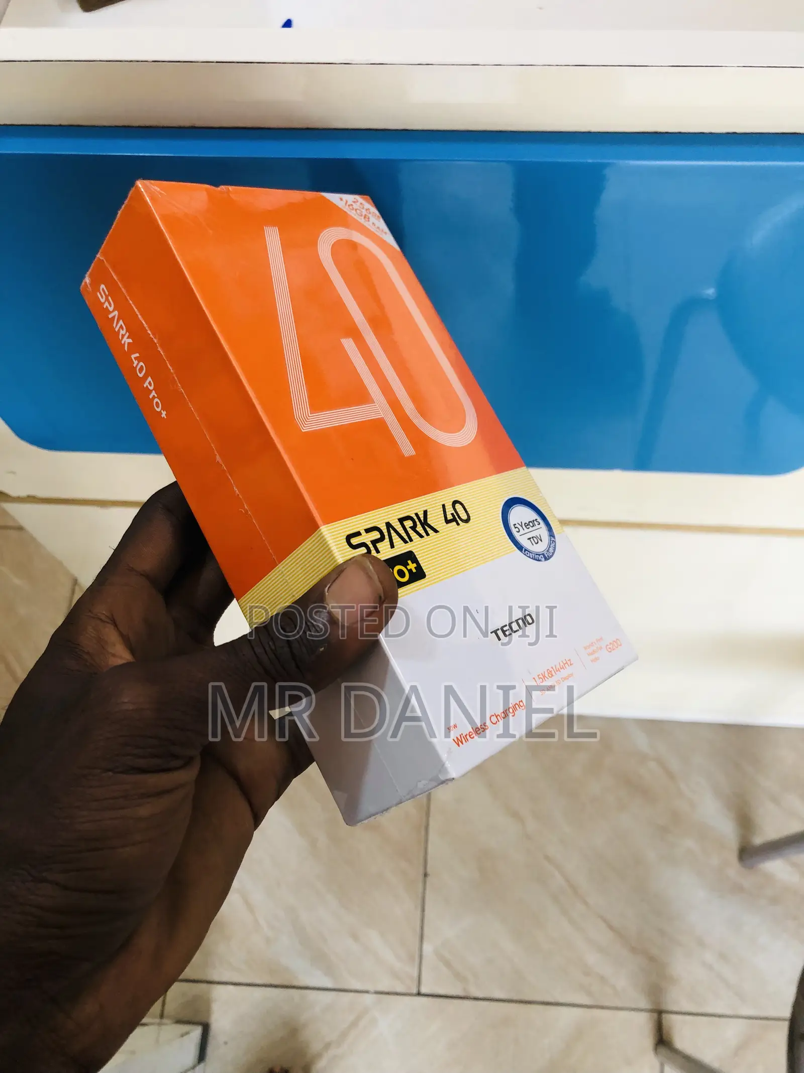New Tecno Spark 40 Pro+ 256 GB Black