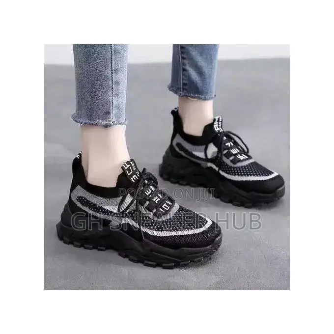 Casual Black Sneakers