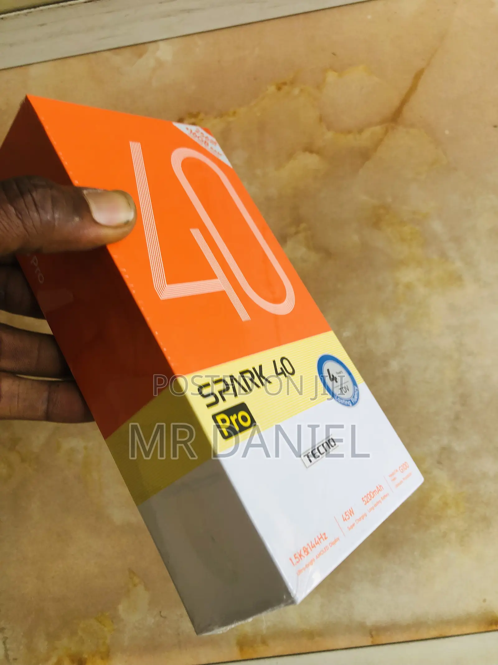 New Tecno Spark 40 Pro+ 256 GB Black
