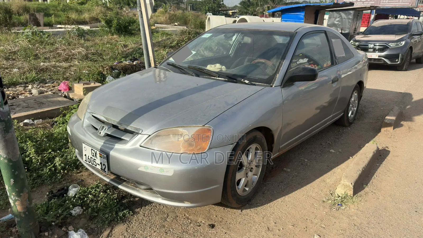 Honda Civic Coupe EX 2005 Silver