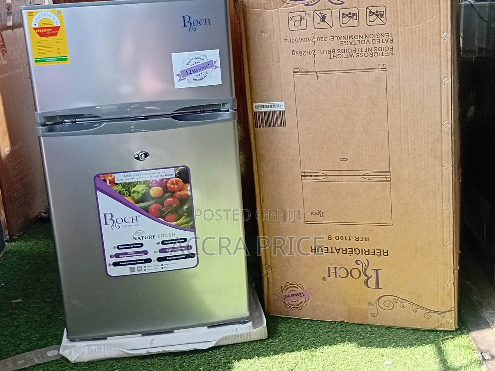 Roch 85L Personal Refrigerator With Mini Freezer