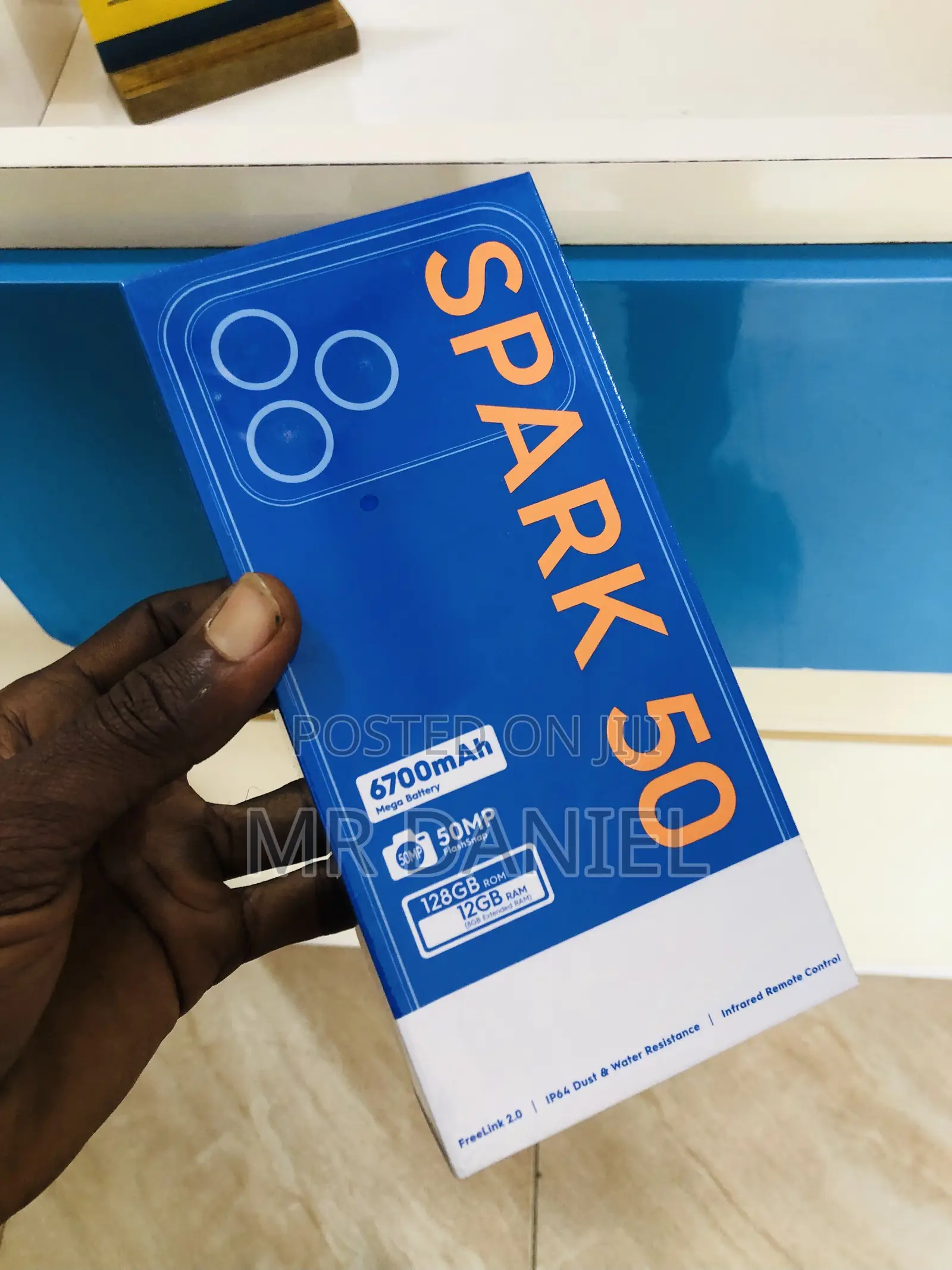 New Tecno Spark 50 128 GB Orange