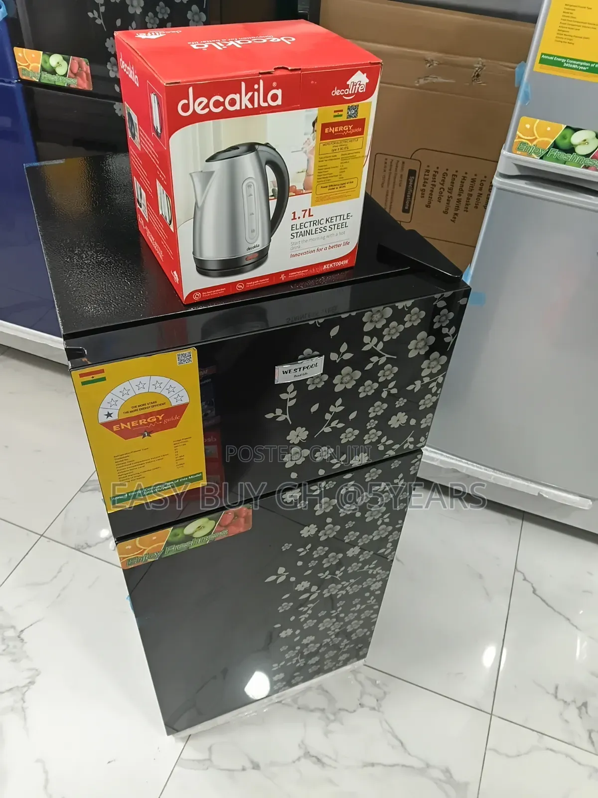 Westpool 95L Fridge-100% Copper Coil,LowVoltage Start,Low Noise