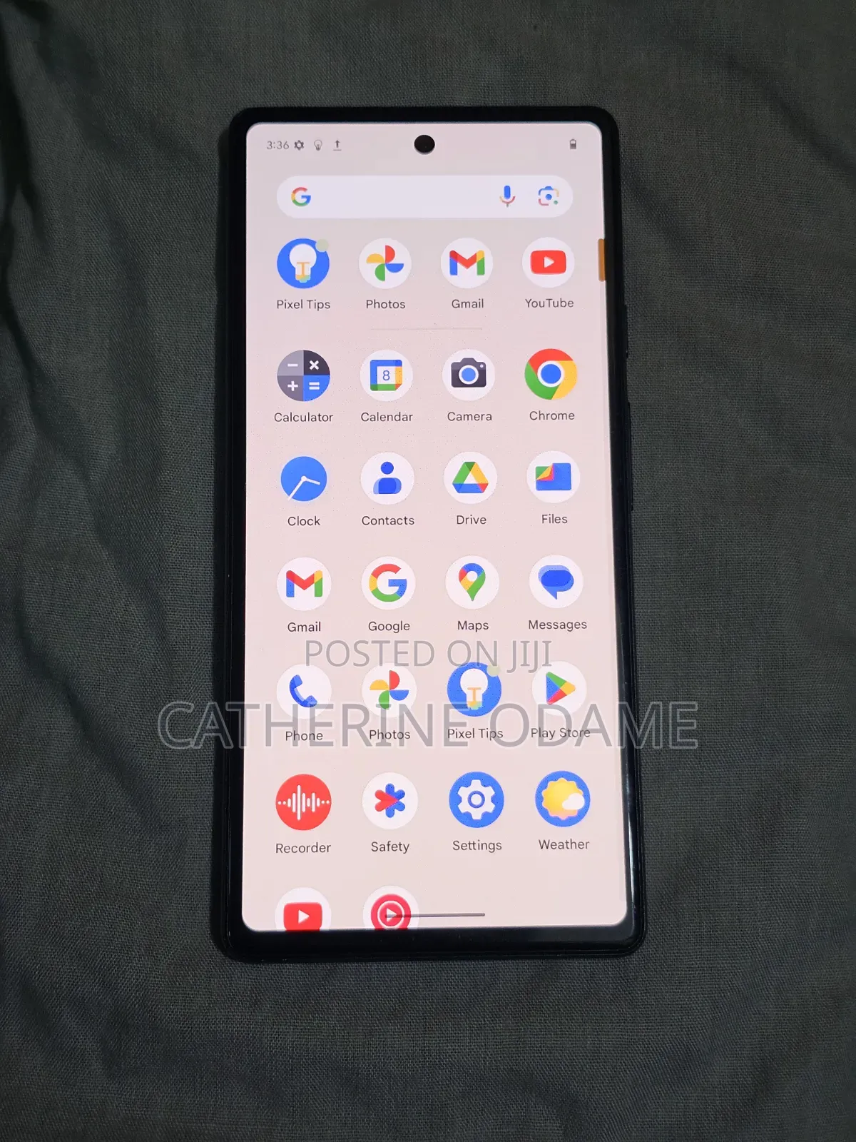 Google Pixel 6a 128 GB Black