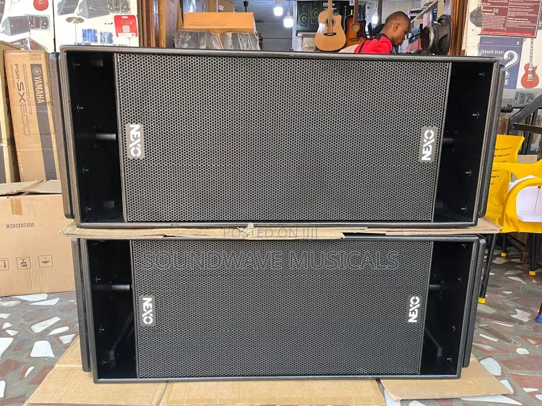 A Pair of Nexo Bass Speaker (Wood)