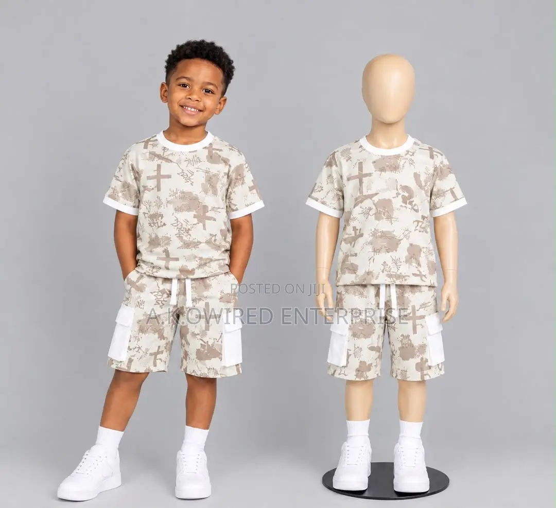 Kids Cotton % Cotton Two Piece Unisex