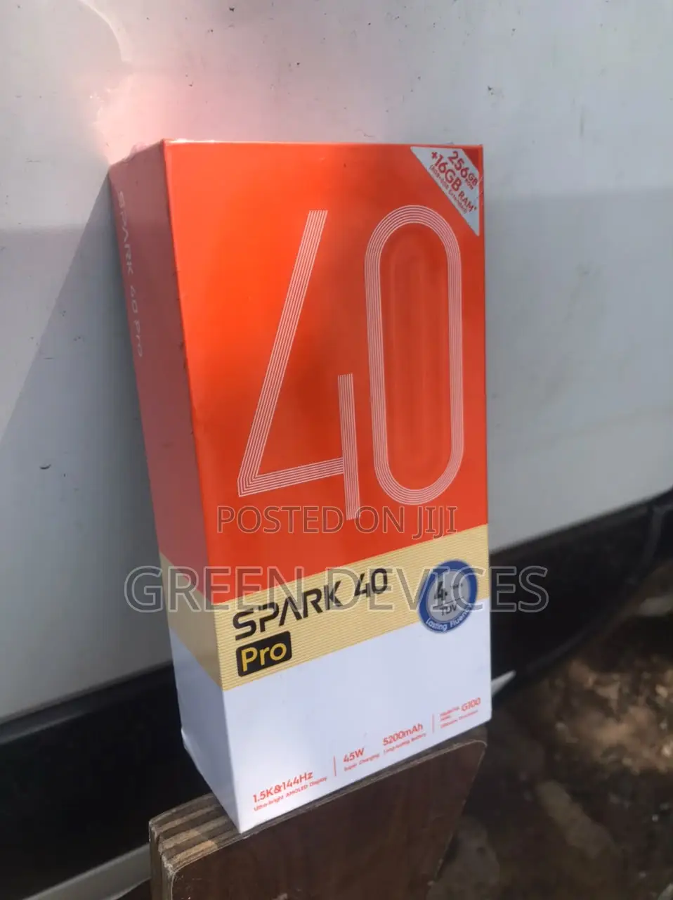 New Tecno Spark 40 Pro 256 GB Black