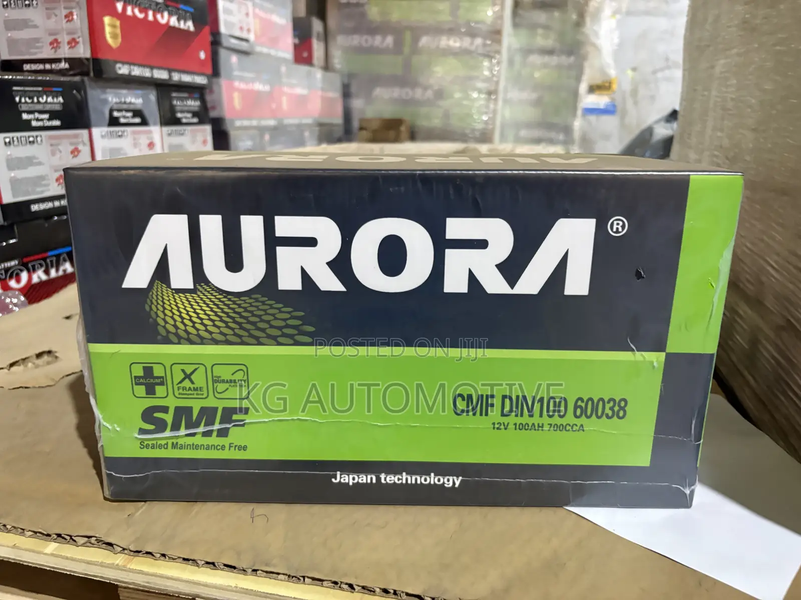 100ah 19plate Aurora Battery