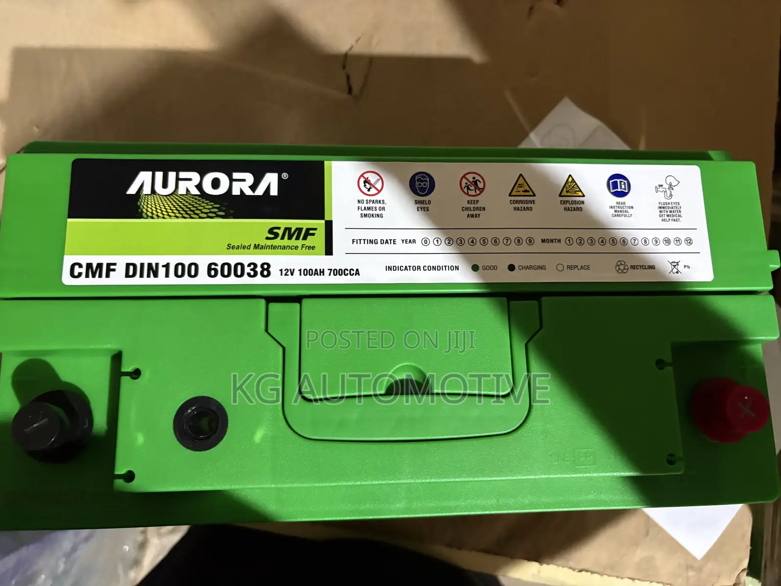 100ah 19plate Aurora Battery