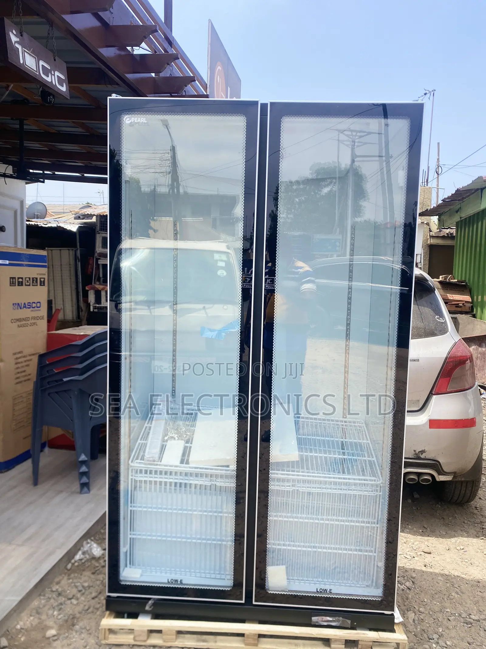 Pearl 690L Double Door Display Fridge
