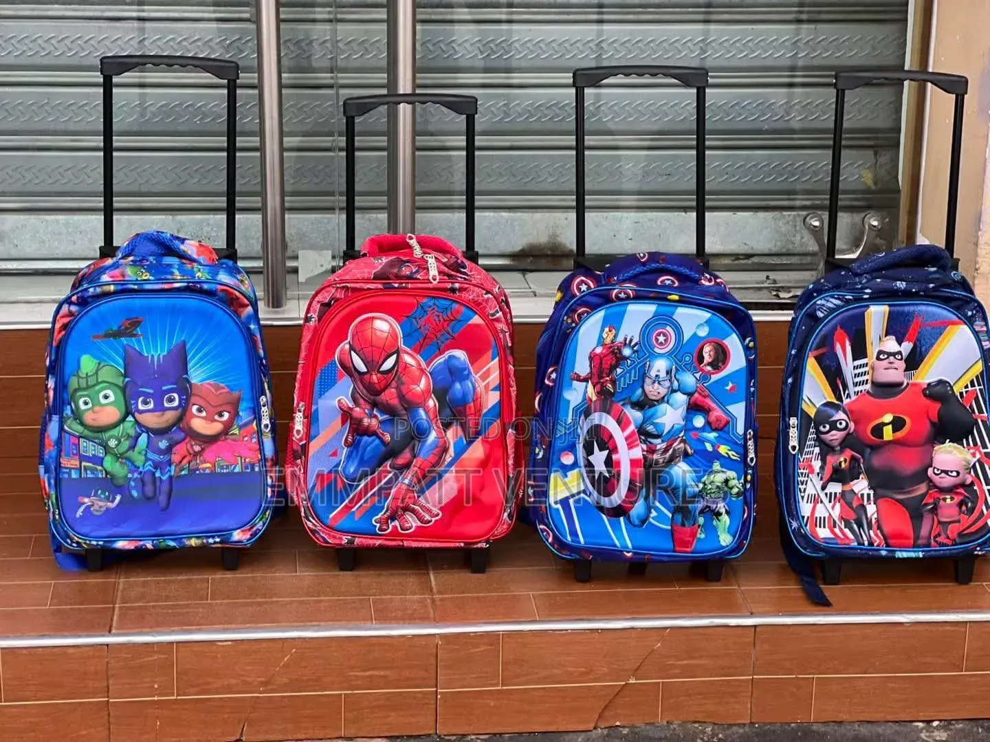 Kids School Bag With Trolley
