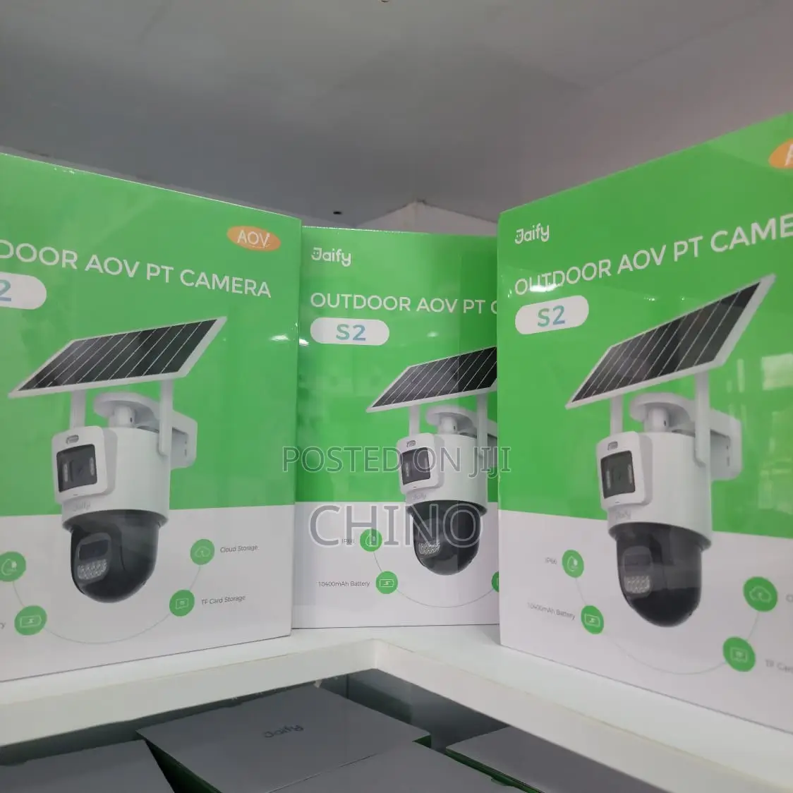 Jaify S2-4gs Dual Lens Outdoor 4G AOV 360 Solar Camera