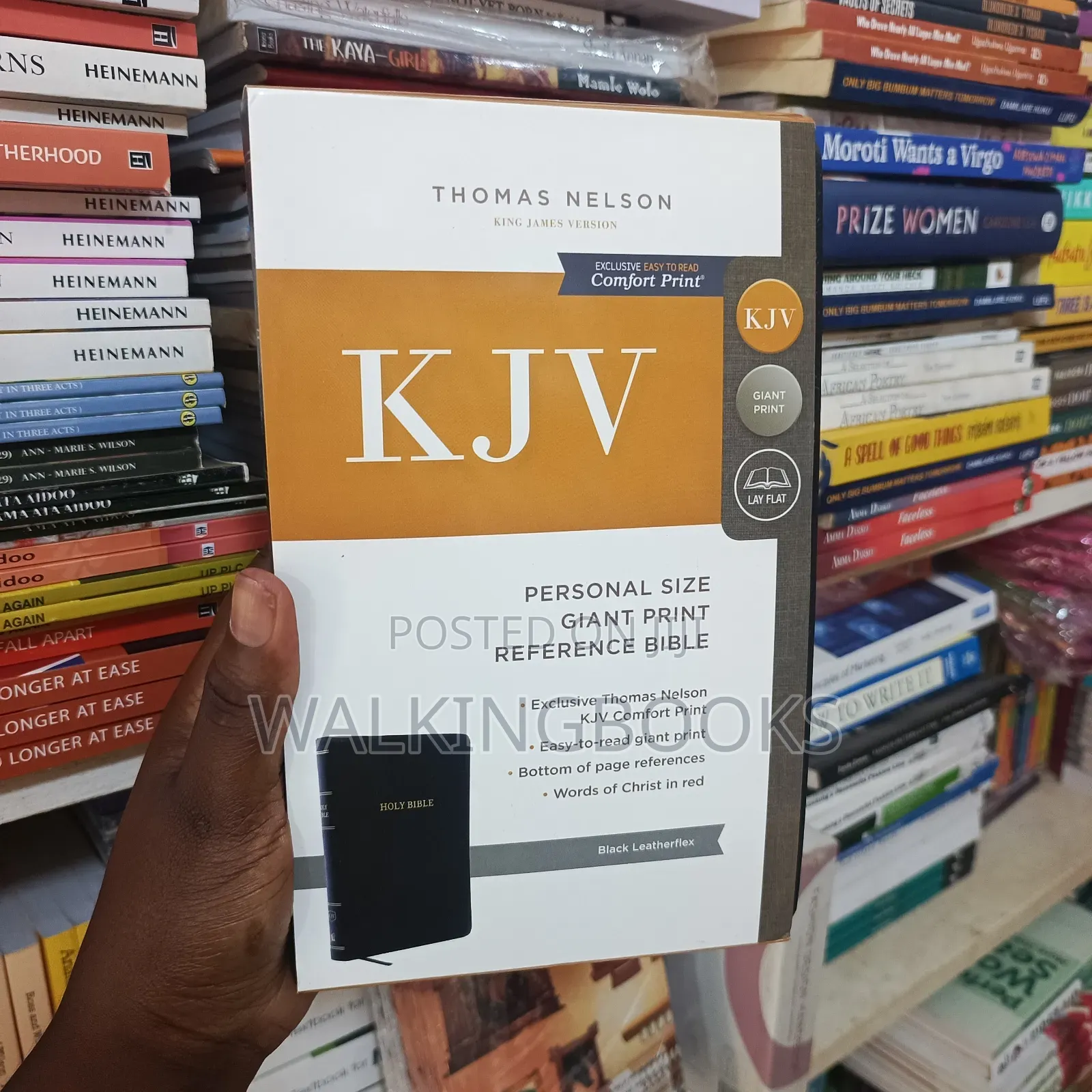 The KJV Personal Size Giant Print Reference Bible by Thomas Nelson