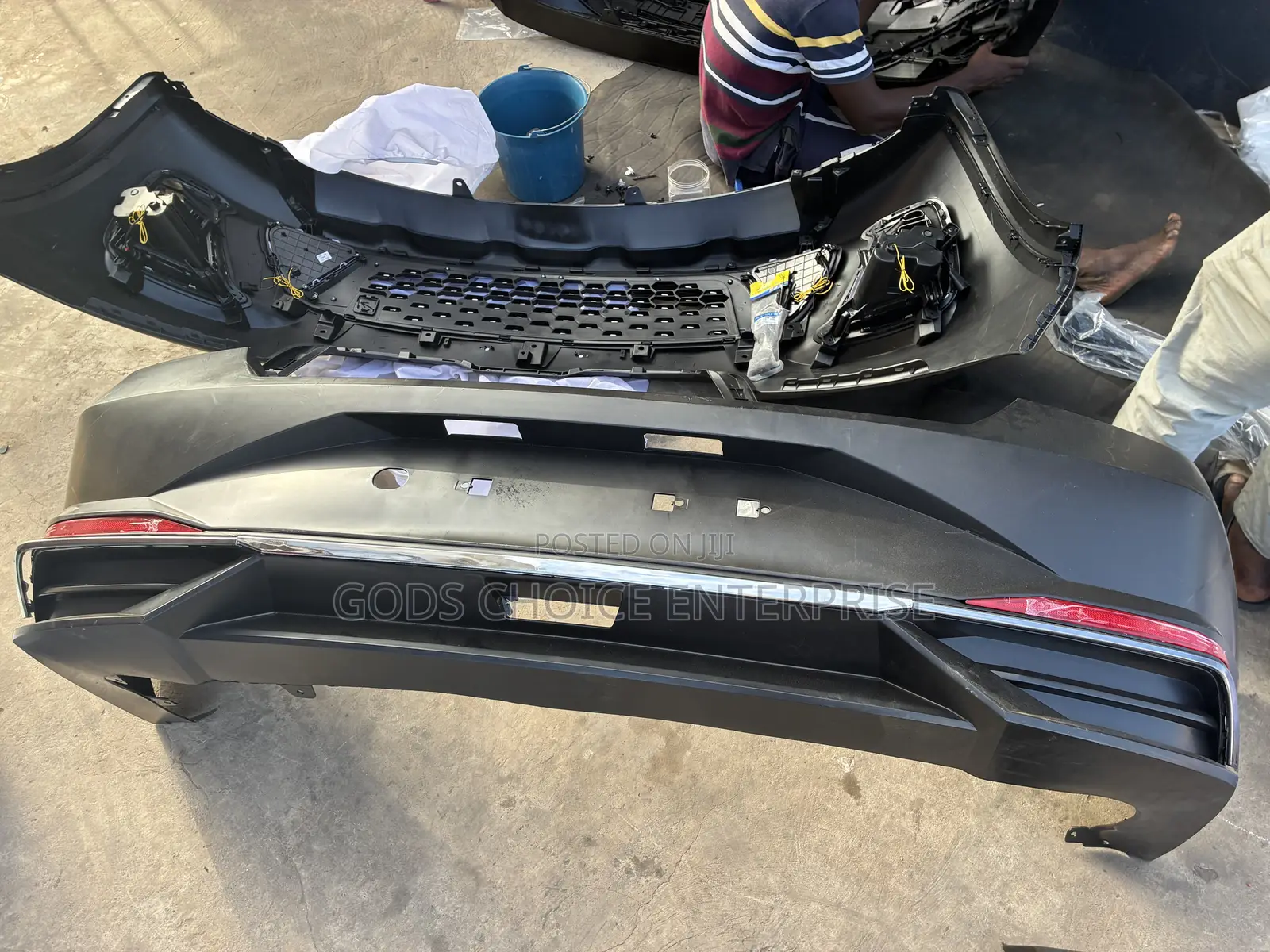 Complete Back Bumper Elantra 2021-2022-2023