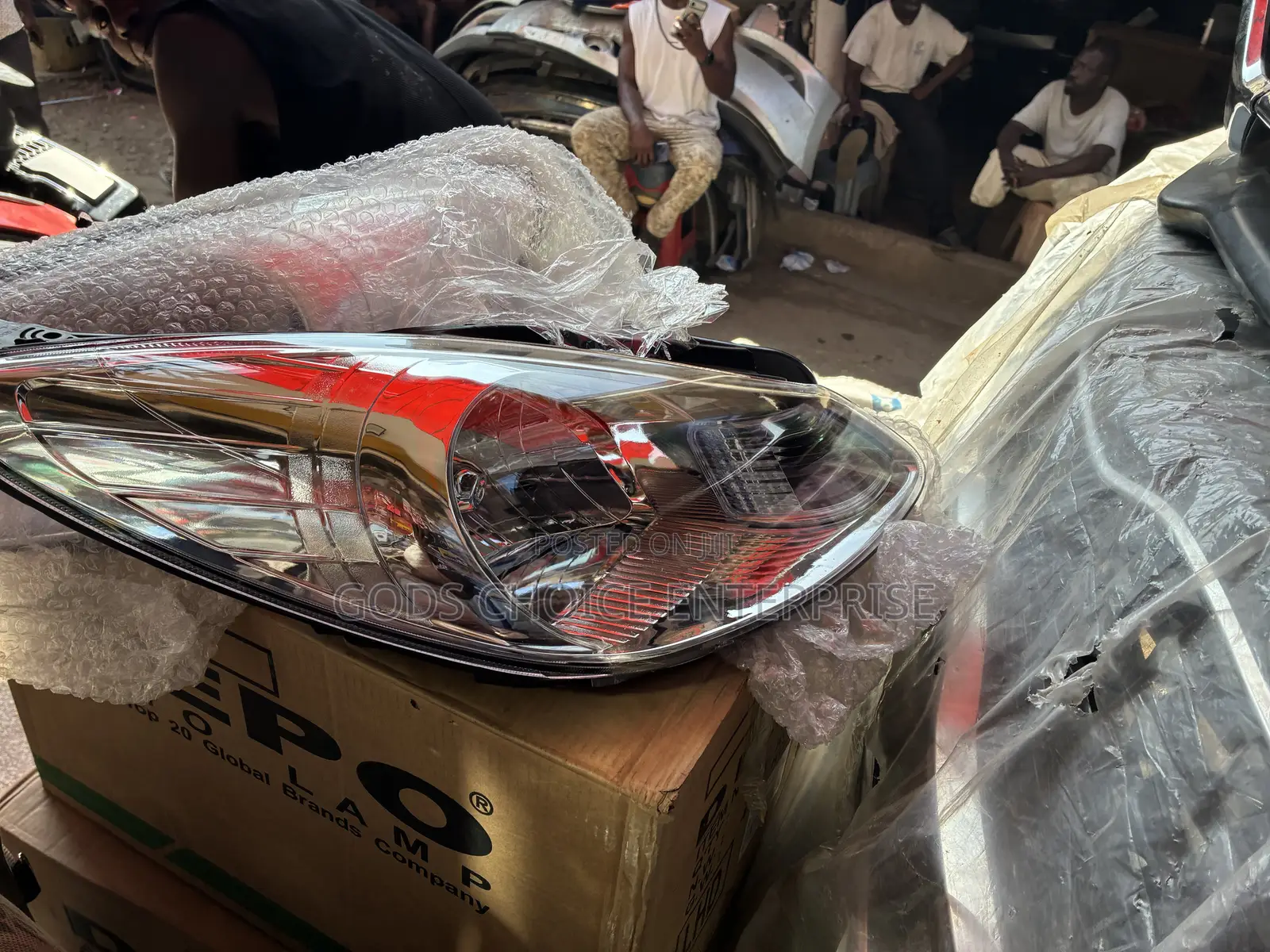 Headlight Hyundai I10 2008-2009-2010