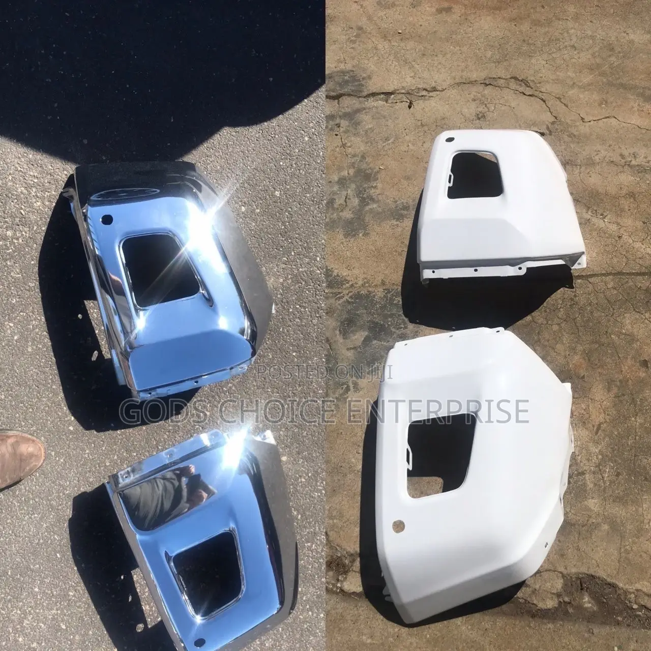 Front Bumper Ends Tundra 2014-2015-2016-2018-2020