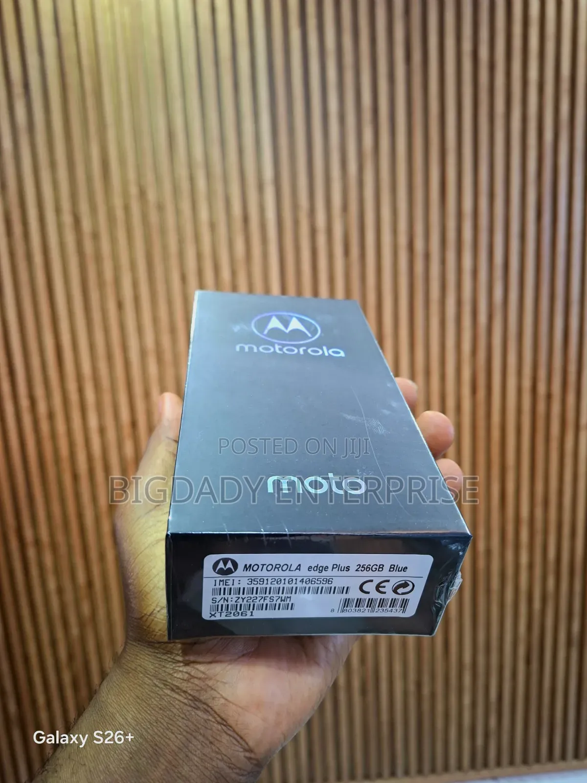 New Motorola Edge Plus 256 GB Black