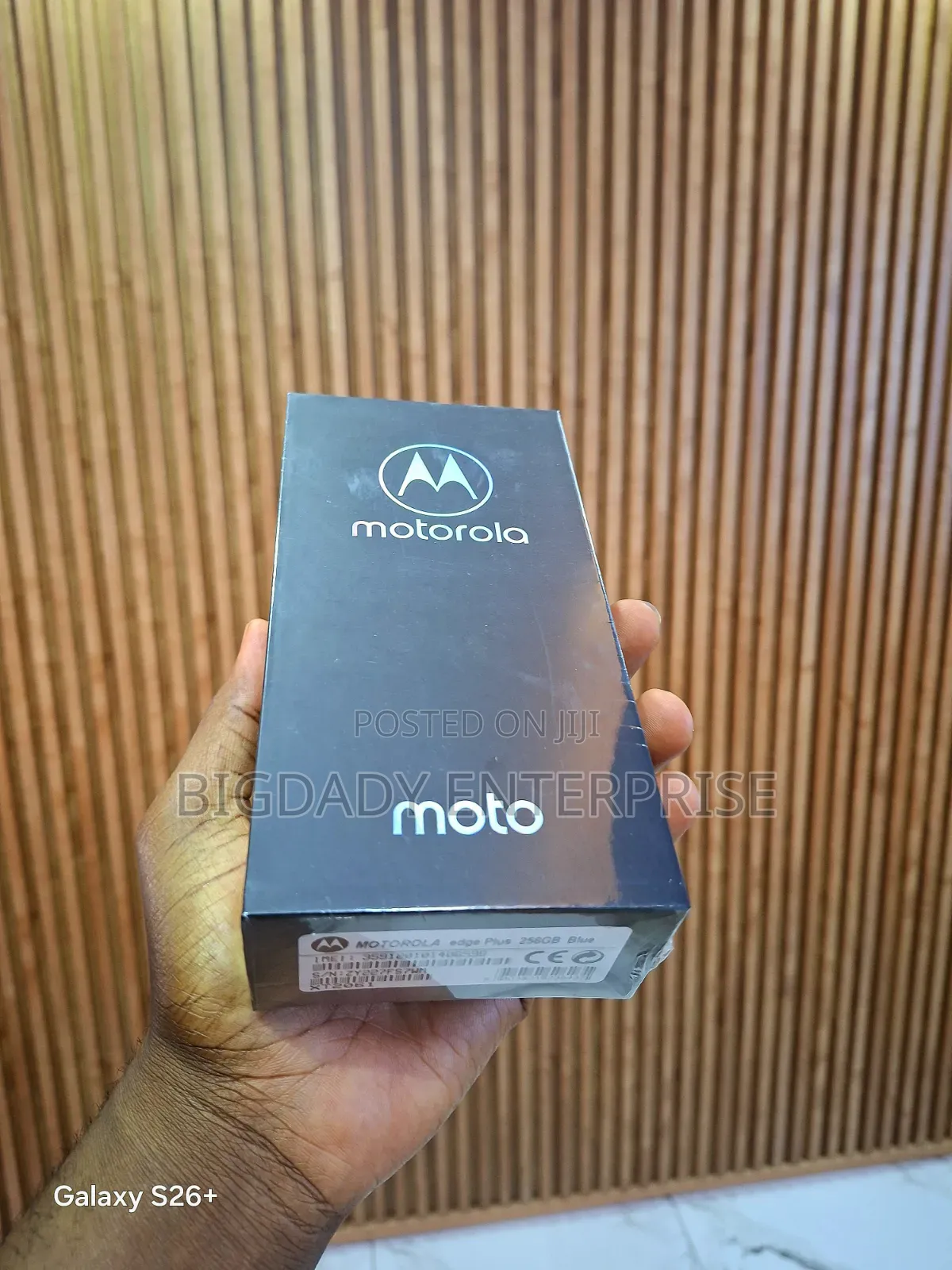 New Motorola Edge Plus 256 GB Black