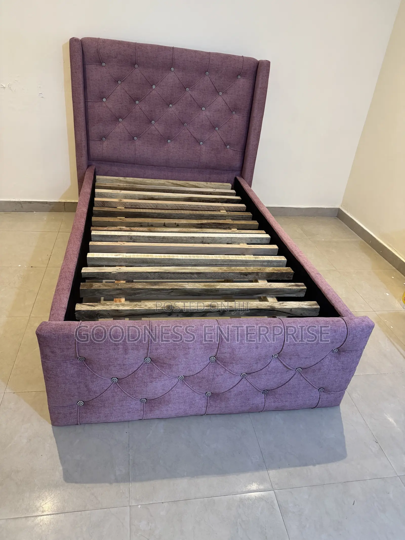One & Half Fabric Bed Frame